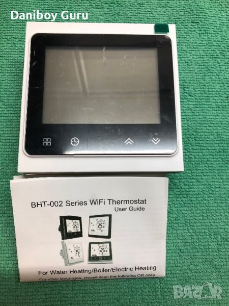 Интелигентен термостат Дигитален  Wi-Fi регулатор на температурата 5A Водно отопление, електрическо, снимка 1