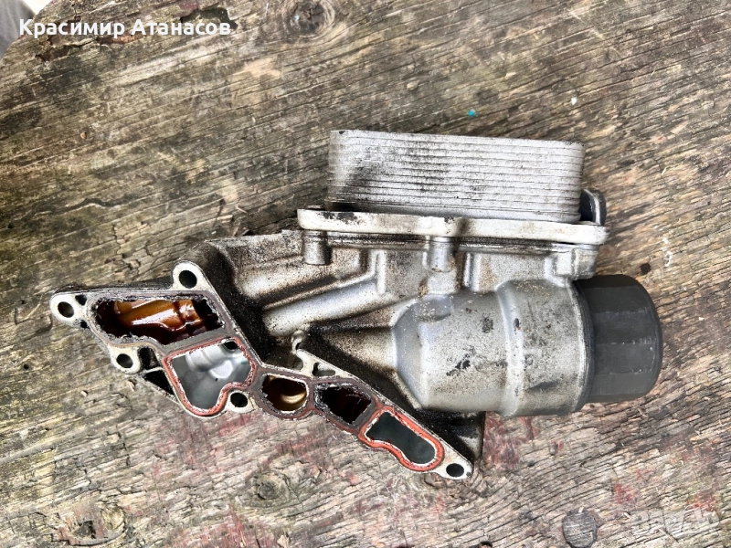 A2721800410.Конзола маслен филтър за Мерцедес Е-класа W211. Бензин 3.5, снимка 1