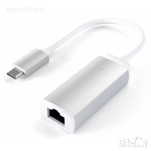Ланкарта Type C (USB3.0) към Lan DIgital One SP00165 с кабел 10-100 Mbps Lancard , снимка 1