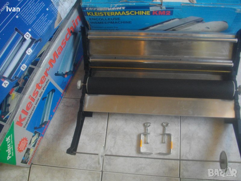 Нова Немска Ръчна Машина Залепяне На Тапет/Тапети-До 58,5 см-Различни, снимка 1