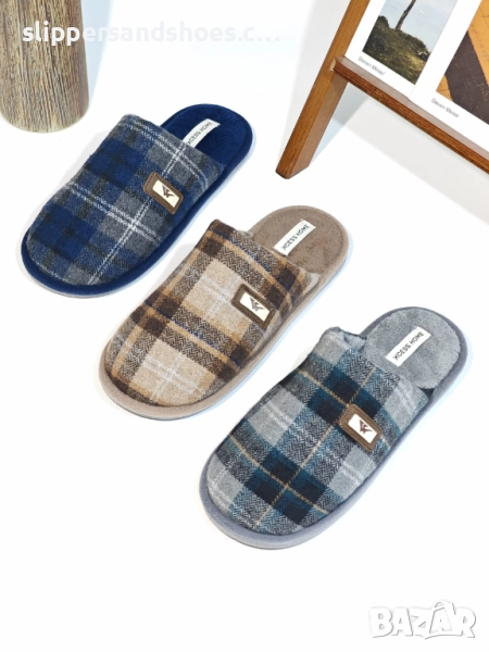 Мъжки домашни чехли 41/46, снимка 1