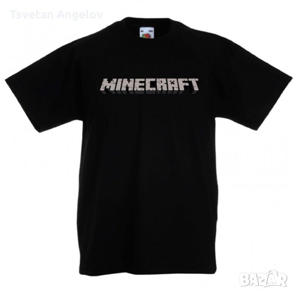 Детска тениска  майнкрафт Minecraft Creeper, снимка 1