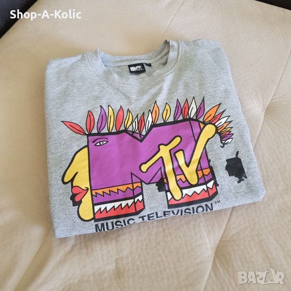 Original MTV Music Television Logo  Crewneck Sweatshirt, снимка 1