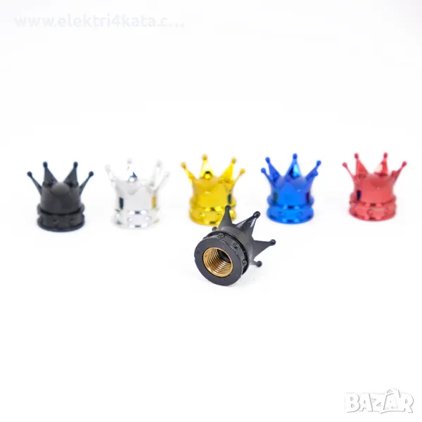 Декоративни капачки за вентили Корони, снимка 1