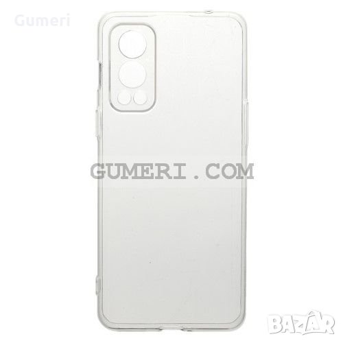 OnePlus Nord 2 5G - Силиконов Гръб със Защита за Камерата - Прозрачен, снимка 1