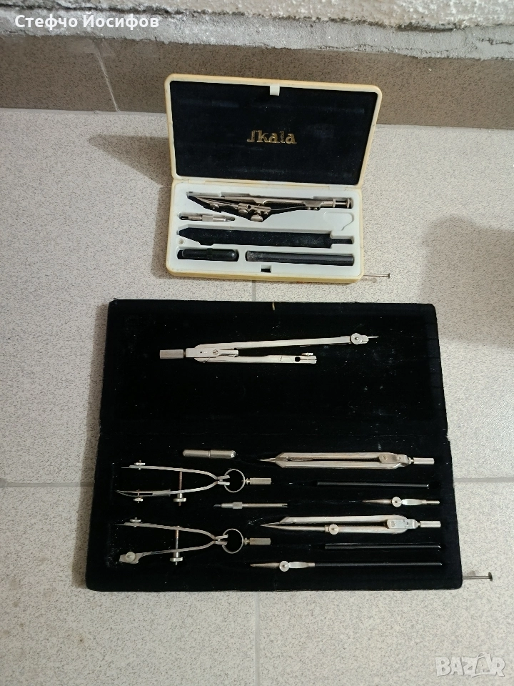 Стари чертожни пергели , снимка 1