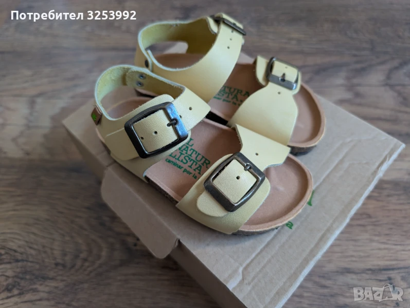Детски кожени сандали El Naturalista НОВИ!, снимка 1