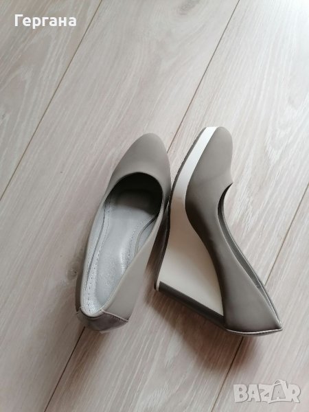 Обувки на платформа, нови, снимка 1
