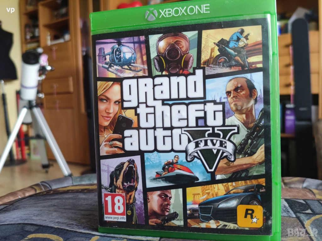 Grand Theft Auto V за Xbox One Series S, X, 4К игра ГТА 5 с GTA Online, снимка 1
