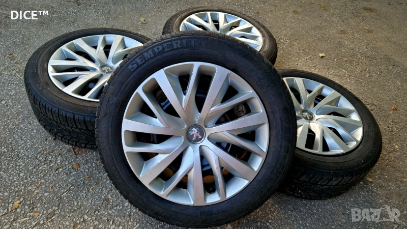 Peugeot 16 5х108 железни джанти с тасове. Пежо Ситроен Опел Волво. 65,1 5x108, снимка 1