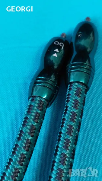  AudioQuest Jaguar rca кабел интерконект, снимка 1