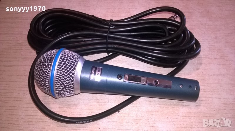 SHURE-MIC 175ЛВ+SHURE-КАБЕЛ-45ЛВ-ВНОС шВЕИЦАРИЯ, снимка 1