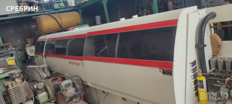 Само по заявка кантираща машина с предфрезоване и постформинг, заобляне на канта, 2008г, в топ състо, снимка 1