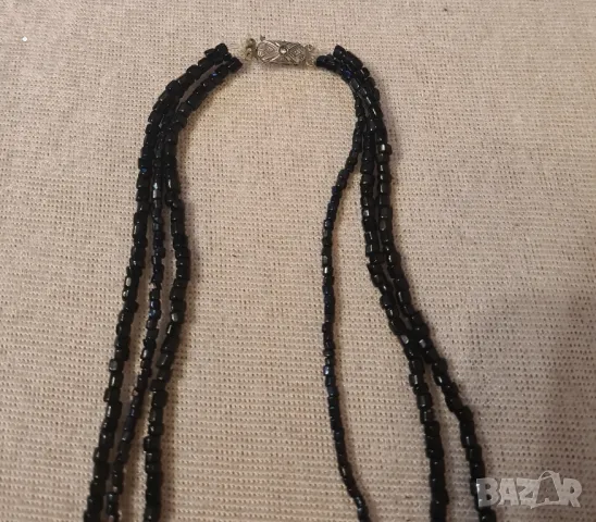 Уникален гердан с сребарна закопчалка , снимка 2 - Колиета, медальони, синджири - 48830678