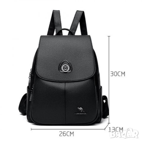 Дамска раница Black 1113, снимка 5 - Раници - 43055321