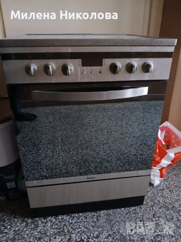 Готварска печка инокс Амика