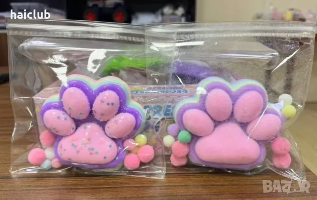 Котешки лапички таба Скуиши/Скуиши лапички/Cat Paw Taba Squishy, снимка 13 - Образователни игри - 48712579