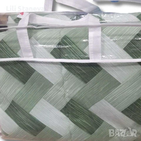 Олекотен юрган,с цветни елементи,200 x 220 см. , снимка 2 - Олекотени завивки и одеяла - 51119079