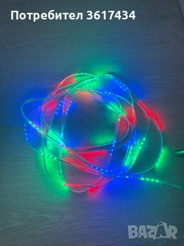 Лед лента многоцветна 10м, снимка 4 - Лед осветление - 47073093