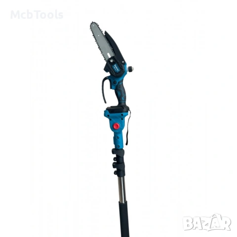 3в1 Акумулаторна Лозарска Ножица и Трион с Омасляване и телескопичен прът 36V 8AH – Dotvix, снимка 7 - Градинска техника - 53457204