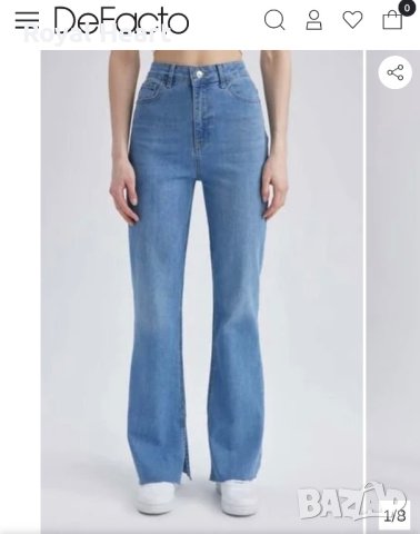 Нови! Дънки De Facto | Flare | 36, снимка 3 - Дънки - 43127039