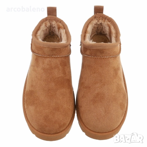 Дамски зимни боти до глезена, 4цвята , снимка 14 - Дамски боти - 52005156