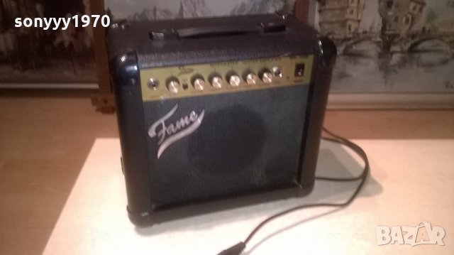 fame ml-20r guitar amplifier-33х31х17см-внос холандия, снимка 6 - Ресийвъри, усилватели, смесителни пултове - 27820697