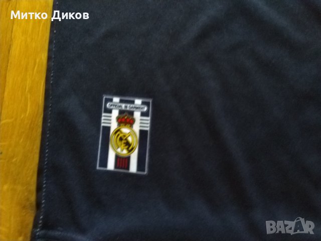 Футболна тениска на фен клуба на Реал Мадрид 1999г №10 Фиго размер Л, снимка 3 - Футбол - 37317393