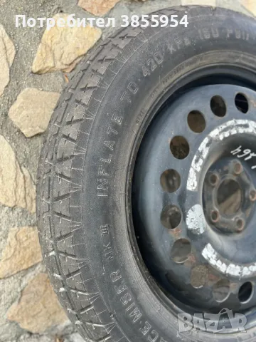 Резервна гума патерица за Мерцедес и Ауди 18”, снимка 2 - Гуми и джанти - 49978451
