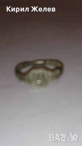 Старинен пръстен над стогодишен сачан -60121, снимка 2 - Антикварни и старинни предмети - 28866607