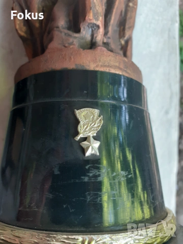 Стара руска - съветска статуетка Ленин и др., снимка 3 - Антикварни и старинни предмети - 53478397