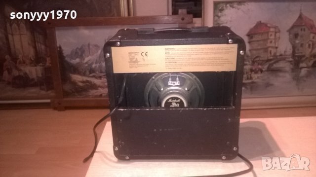 marshall-кубе китарен усилвател-внос англия, снимка 13 - Ресийвъри, усилватели, смесителни пултове - 28147029