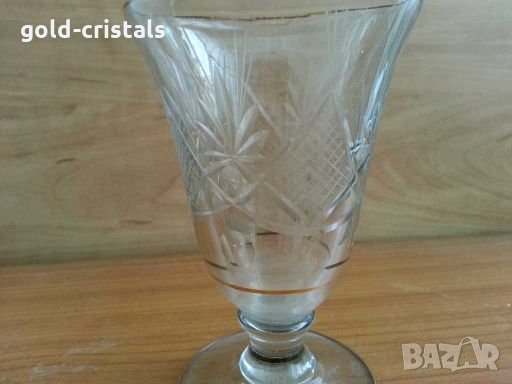 Антикварна кристална гарафа, снимка 2 - Антикварни и старинни предмети - 28906214