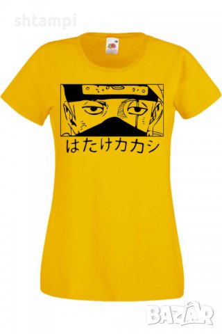 Дамска тениска Naruto Kakashi 03,Анимация,игра,Празник,Повод., снимка 8 - Тениски - 37945917