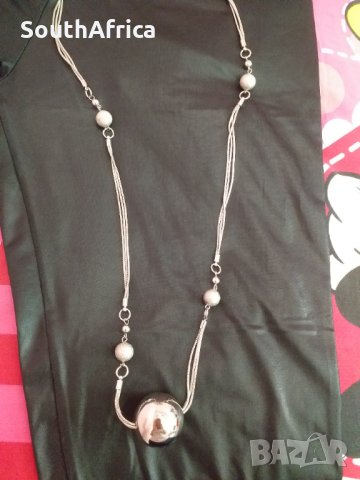 Колие с топчета-Ново!, снимка 2 - Колиета, медальони, синджири - 32361641