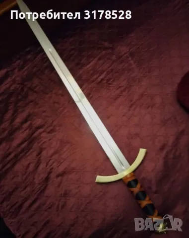 Рицарски меч , снимка 6 - Антикварни и старинни предмети - 50413472
