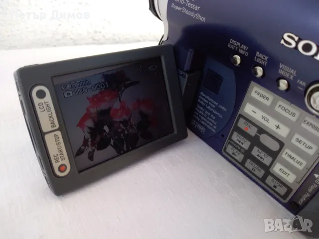 Видеокамера SONY-DCR-DVD101E, снимка 3 - Камери - 48605672