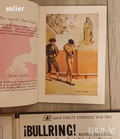 Banda Taurina ‎– ¡Bullring! Music Of The Bull Fight Ring, La Fiesta Brava Издание 🇺🇸 USA 1958г-GAT, снимка 7 - Грамофонни плочи - 53419717