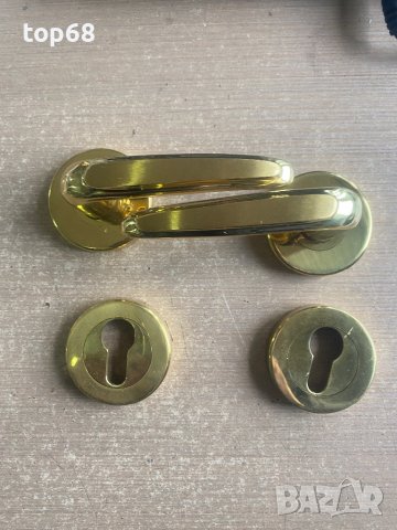 Дръжки за брави месинг, снимка 1 - Други - 43749837