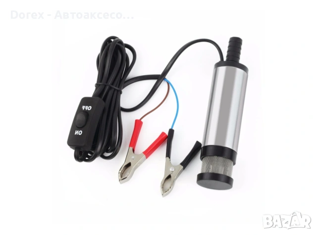 Потопяема мини помпа 12V и 24V за трансфер на дизел, масло и вода.