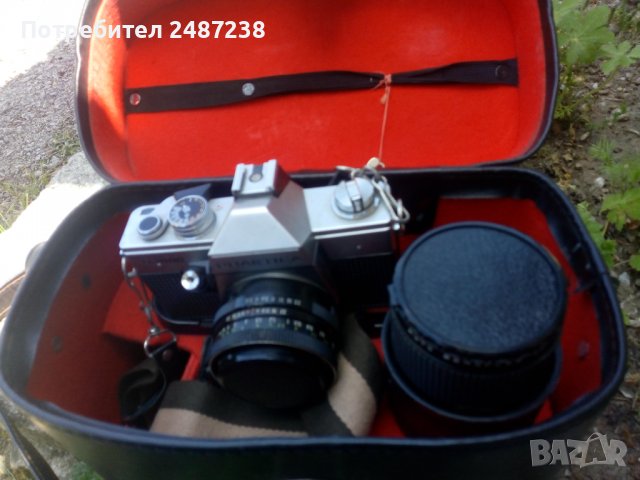 Фотоапарат,,Практика super TL1000,с 2 обектива,йена, снимка 4 - Фотоапарати - 36738505