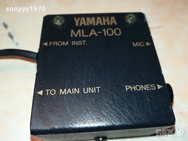 yamaha mla-100 внос sweden 3006211056, снимка 4 - Ресийвъри, усилватели, смесителни пултове - 33375444
