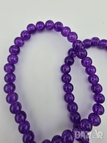 Стъклени Мъниста за Бижута 10мм 8мм 6 мм 4мм J288, снимка 3 - Други - 52481130