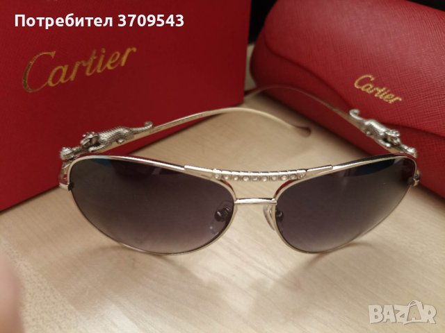 Дамски слънчеви очила Cartier, снимка 3 - Слънчеви и диоптрични очила - 40564301