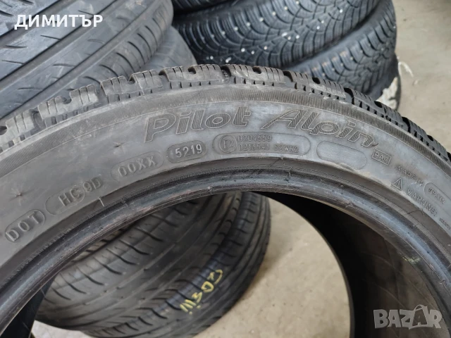 2бр.зимни гуми MICHELIN 245 45 17 DOT19 цена за брой, снимка 6 - Гуми и джанти - 51357849