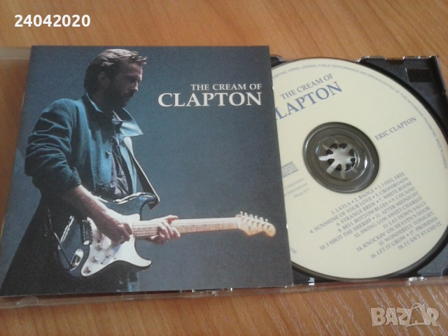 Eric Clapton – The Cream Of Clapton CD Printed in CANADA