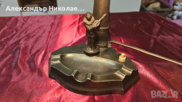 Винтитж/антикварна лампа, снимка 11 - Антикварни и старинни предмети - 51514368