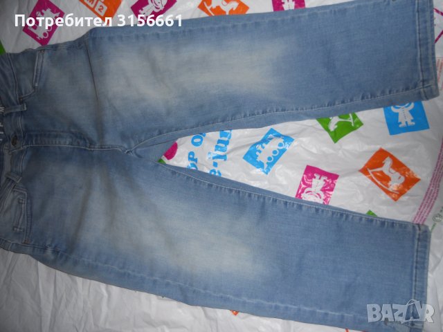 Дамски Дънки 7 / 8 Еластични размер М, снимка 2 - Дънки - 44041821