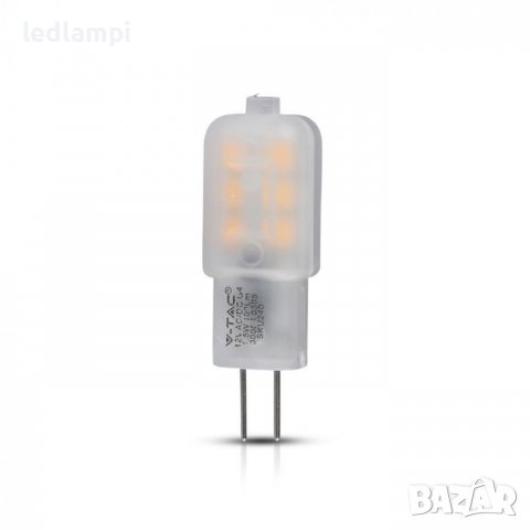 LED лампа 1.1W 12V G4 Студено Бяла Светлина, снимка 1 - Крушки - 12325289