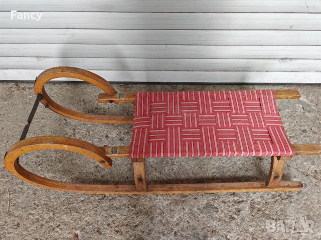 Дървена шейна , снимка 4 - Зимни спортове - 51493796